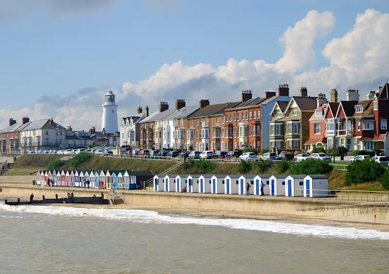 Southwold pier on the Suffolk coast, UK