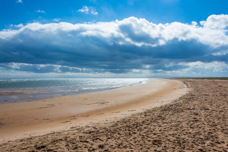 Dornoch Beach, Dornoch, Scottish Highlands, Scotland, UK