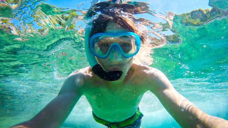 Snorkelling in Croatia