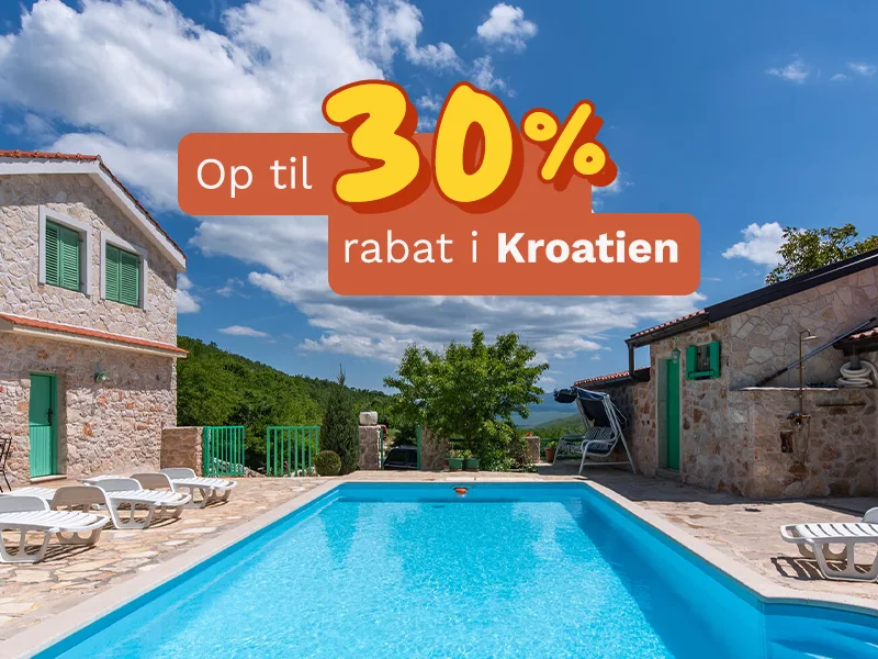 Vild rabat i højsæsonen i KROATIEN!