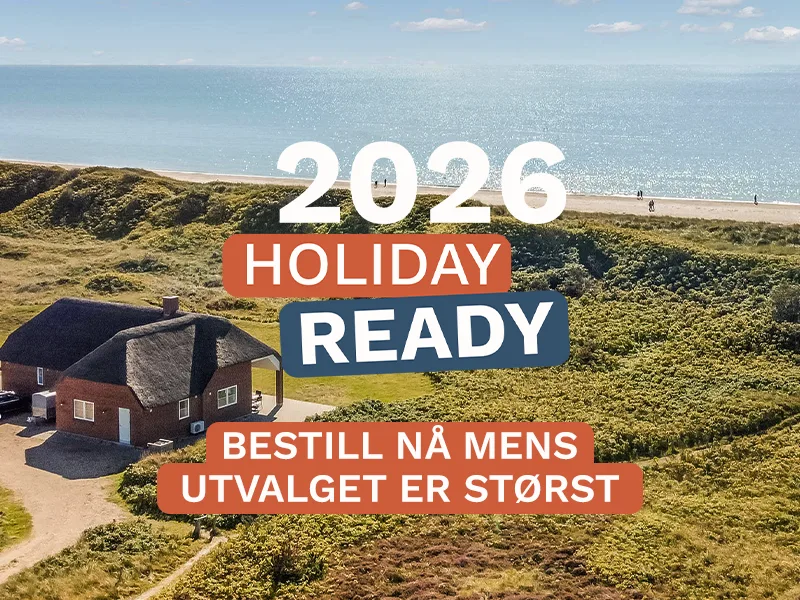 Planlegg din FERIE i 2026 allerede nå!