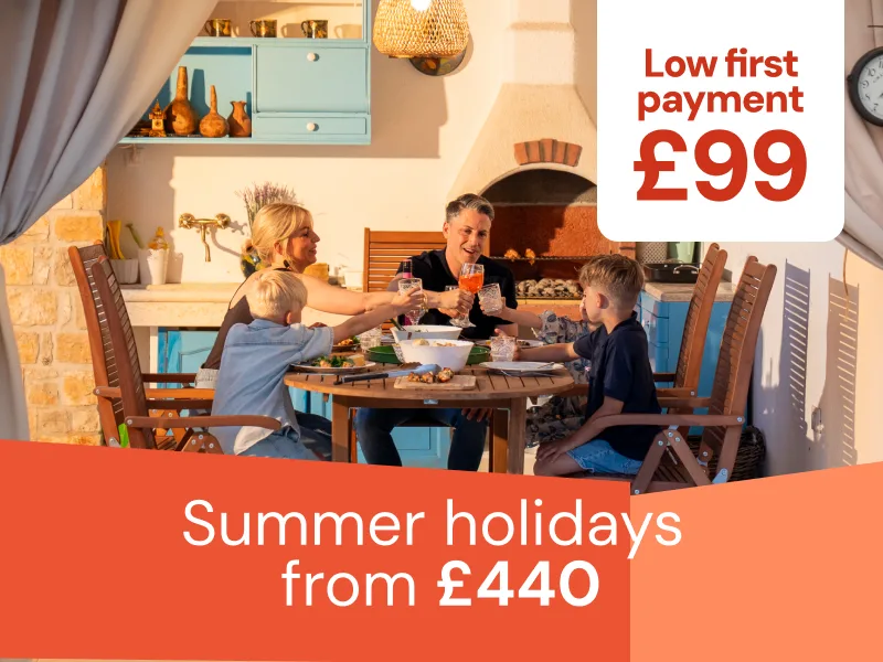 Family holidays with big savings