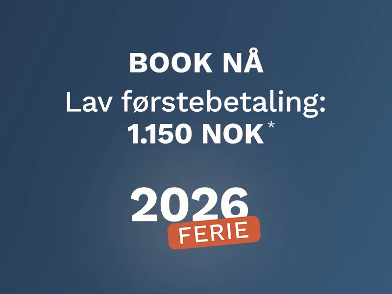 Superfordeler for ferien din i 2026