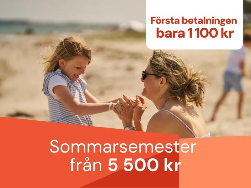 Årets familjesemester med stora rabatter