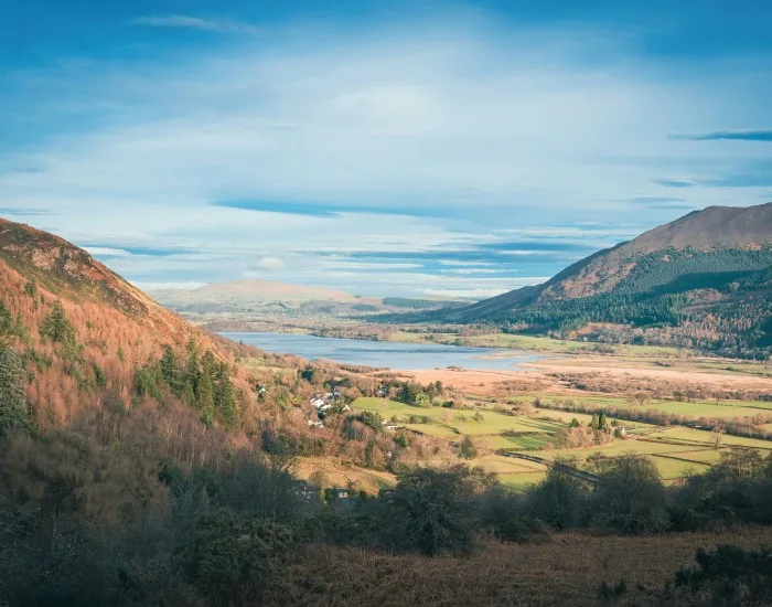 Bassenthwaite Lake in the Lake District, Cumbria, England