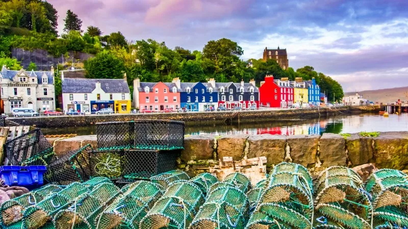Tobermory - a working fishing town