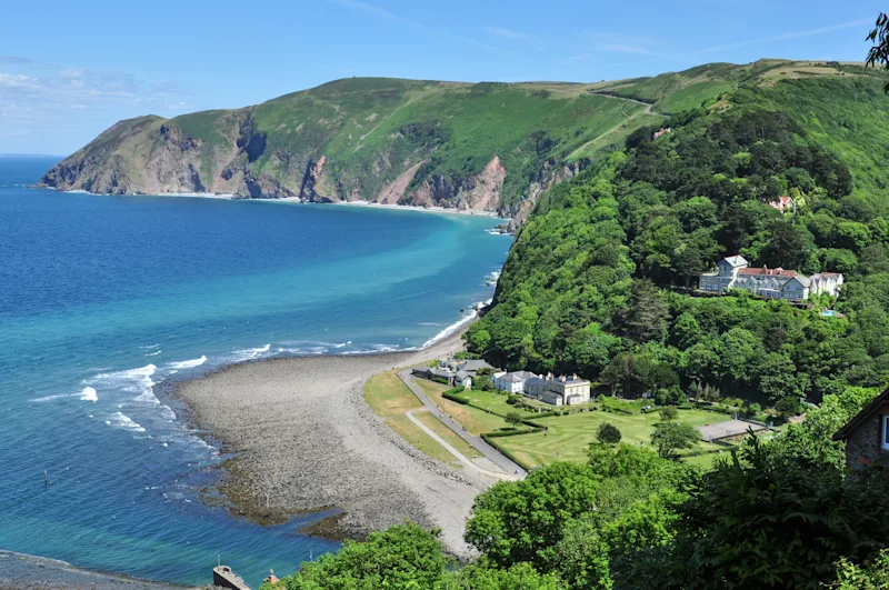 Lynmouth Beach, North Devon, UK