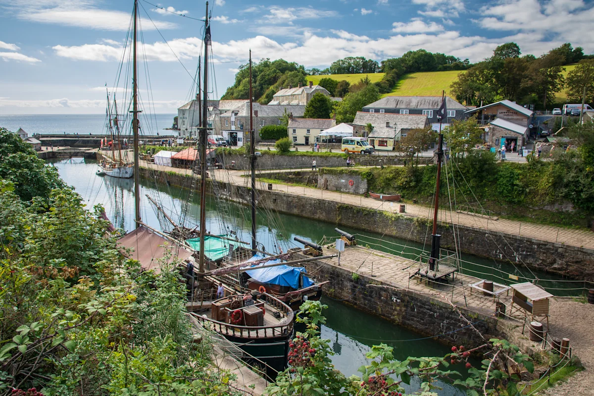 Duporth harbour