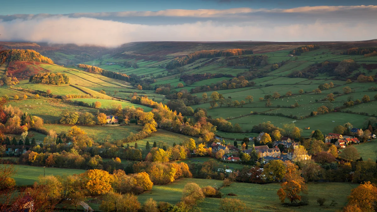 Rosedale Abbey countryside