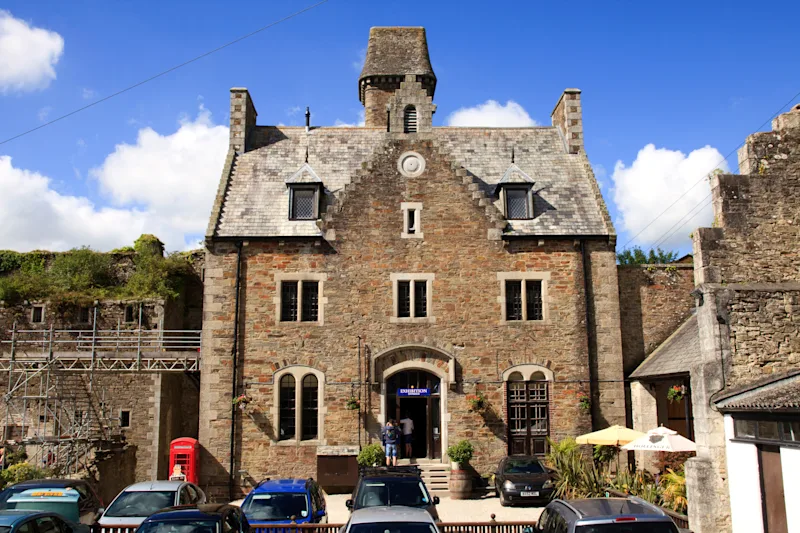 Bodmin Jail Naval Prison outside view, Cornwall, 