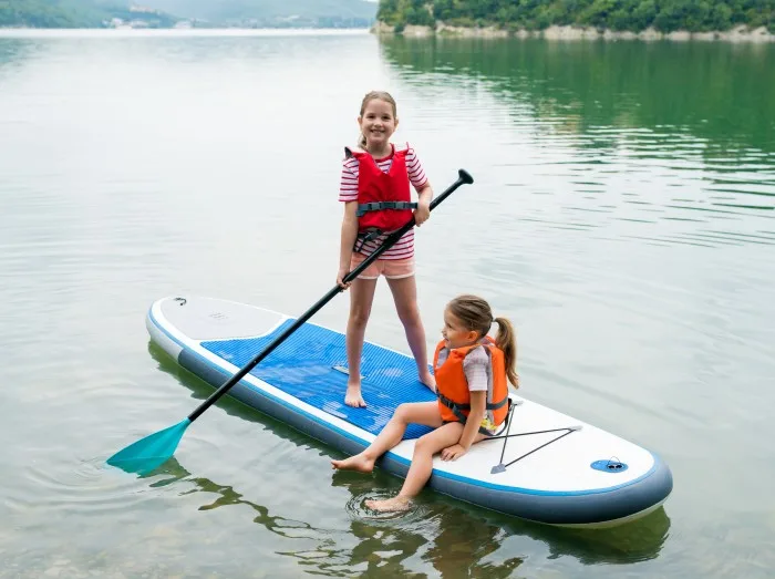 Paddleboarding in the Lakes