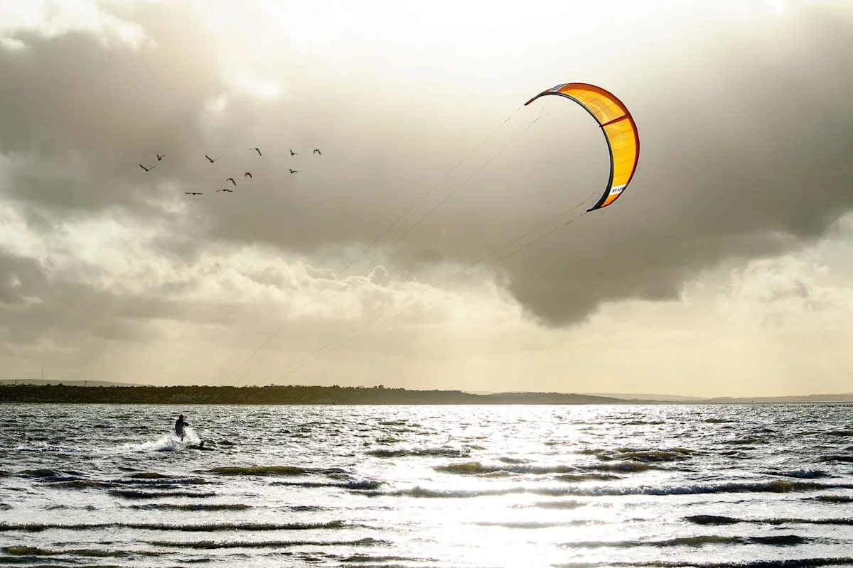 Kitesurfing in Fareham