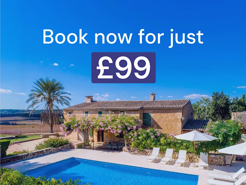 Your dream villa, secured for only £99.