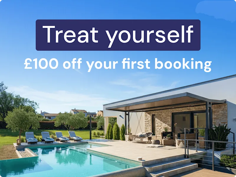 Secured your villa now for only £99