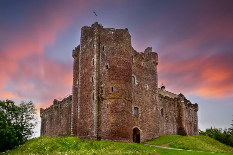 Doune Castle, near Doune, Perthshire, Scotland, UK