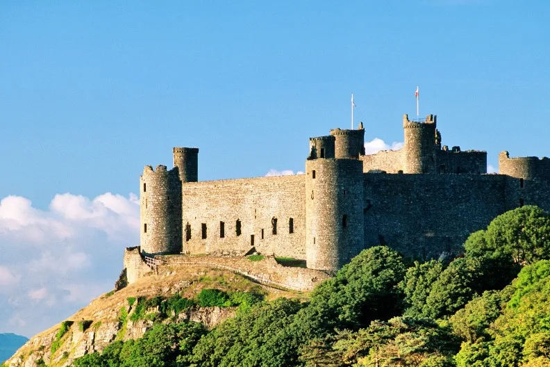 Harlech Castle, Gwynedd, Wales, UK