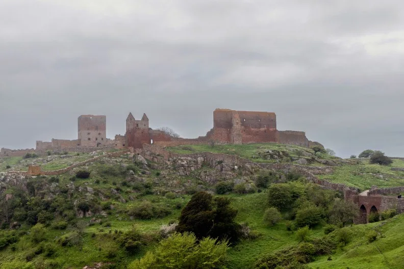 Hammershus auf Bornholm.