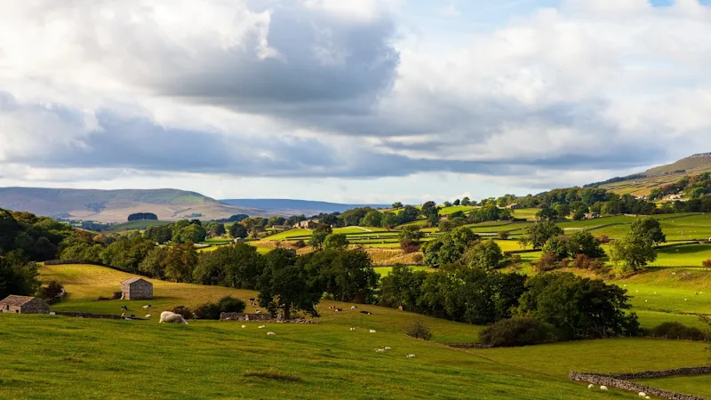 Countryside around Hawes