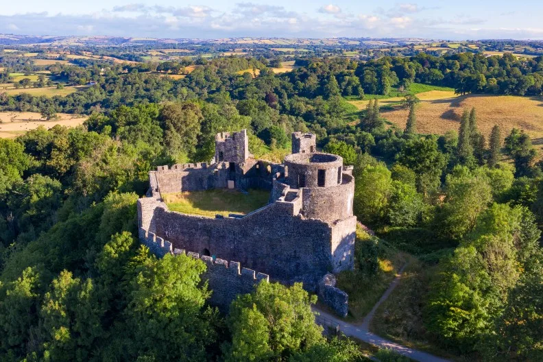 Dinefwr Castle, Carmarthenshire, Wales, UK