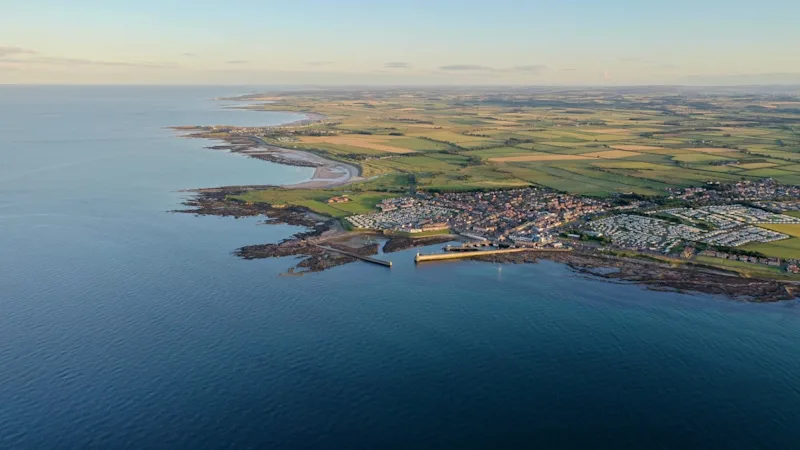 Seahouses coastline