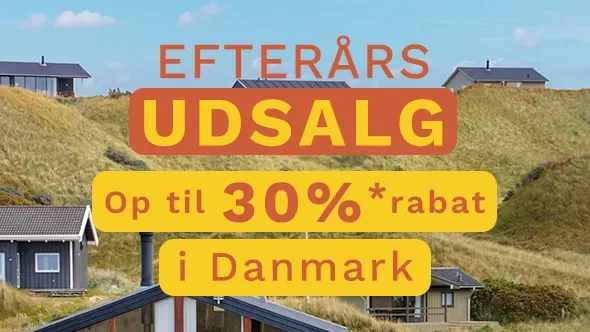 Efterårstilbud på sommerhuse i Danmark hos NOVASOL