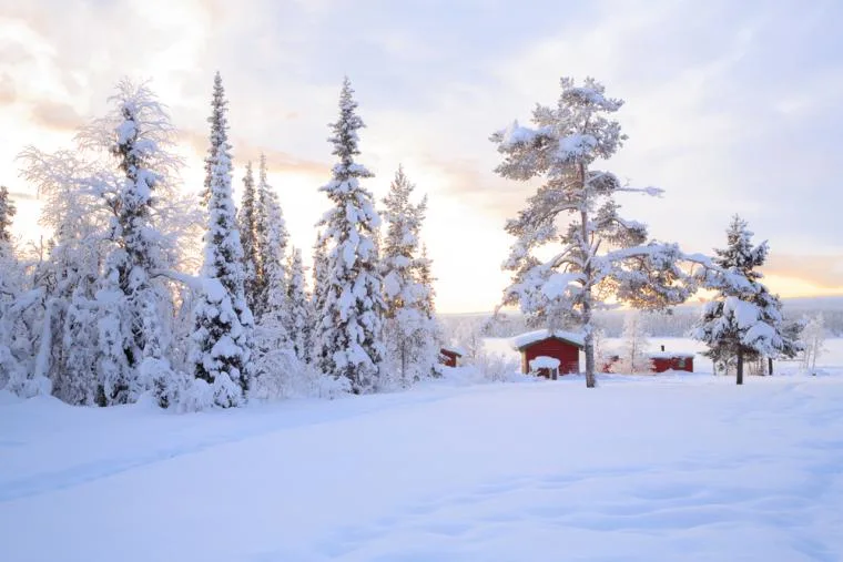 Ferienhaus schwedischen Lappland
