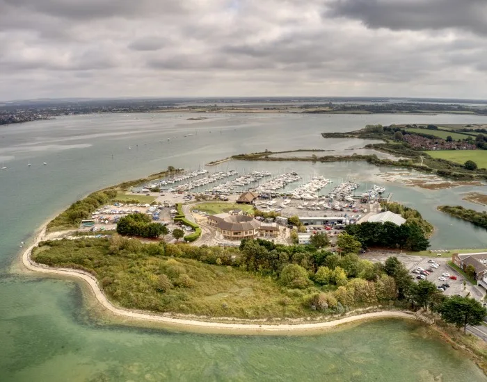 Hayling Island on the Hampshire coast, England