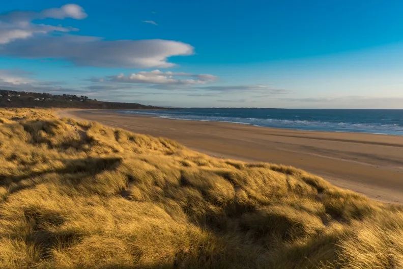 Harlech Beach, Gwynedd, Wales, UK