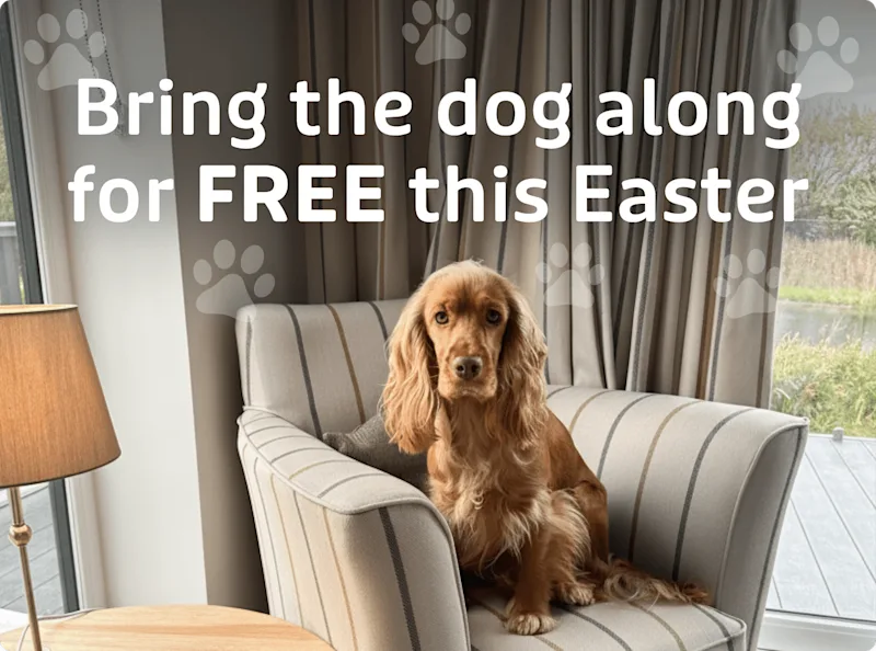 Dogs go FREE this Easter