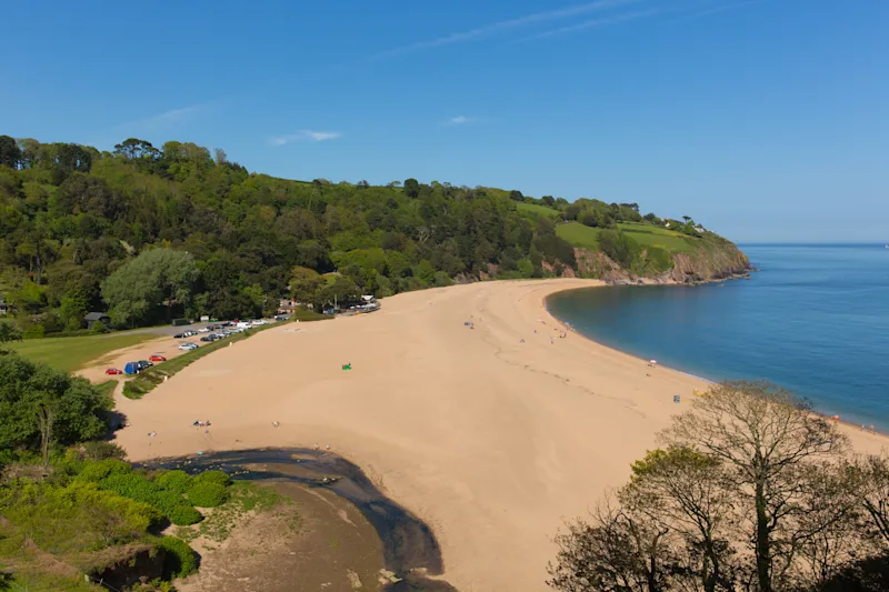 Blackpool Sands, South Devon, UK