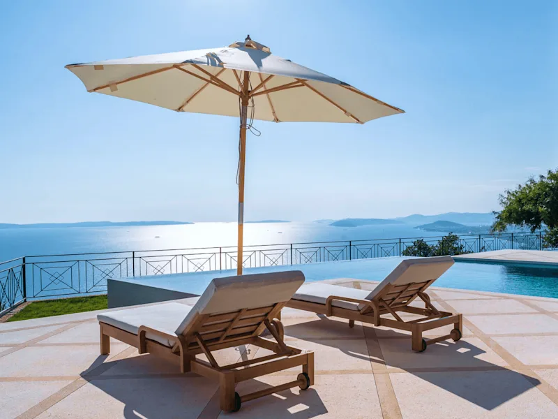Sunlit days and a terrace made for doing nothing