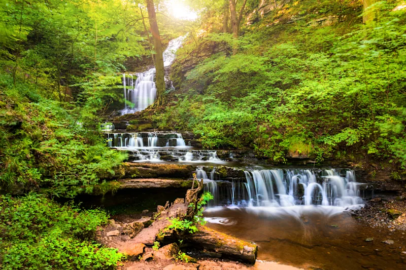 Scaleber Force, near Settle, Yorkshire Dales, Yorkshire, England, UK