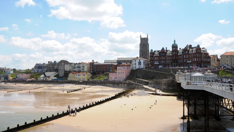 Seafront at Cromer, North Norfolk