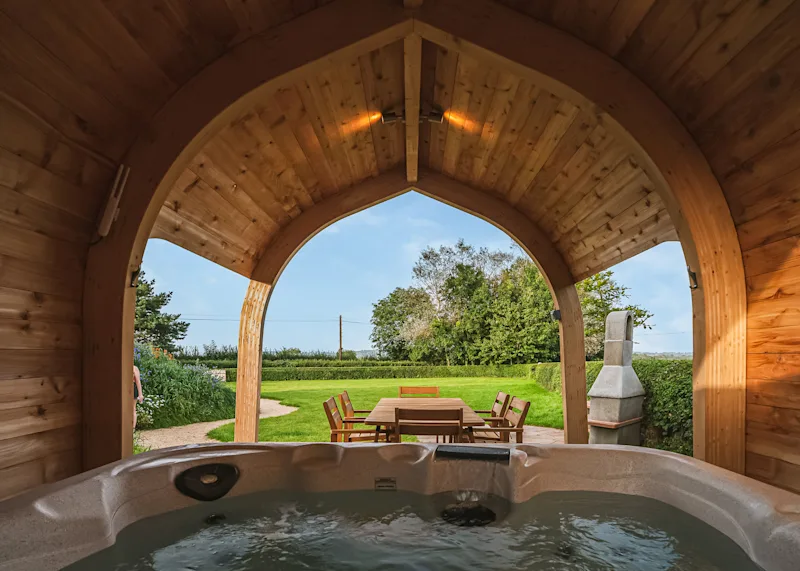 Glamping pods at Luckington Burrows (LUCK) in Frome, Somerset