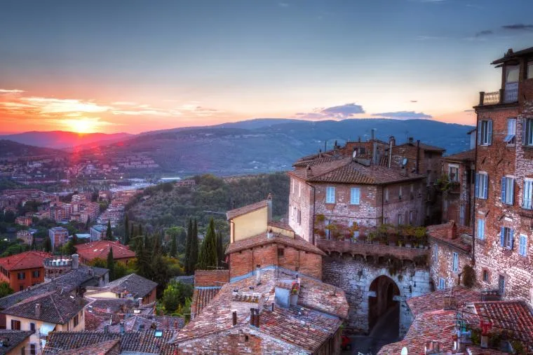 Perugia Umbrien Urlaub Italien