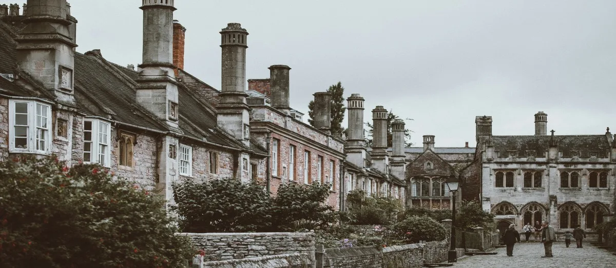 Vicar's Close in Wells, Somerset, England