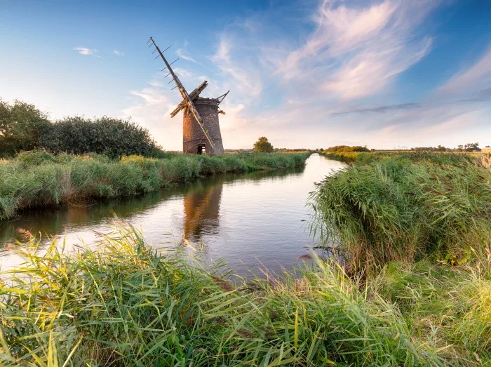 Waterside Cottages in the Norfolk Broads