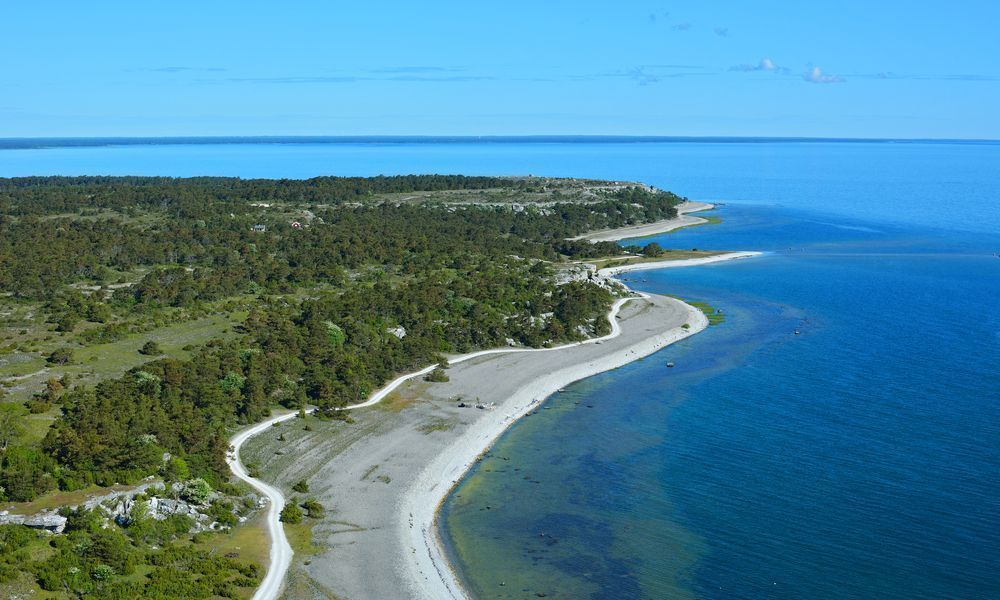 Kyststrækning på Gotland