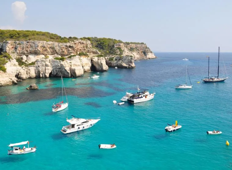 Spennende Menorca er en del av Balearerna