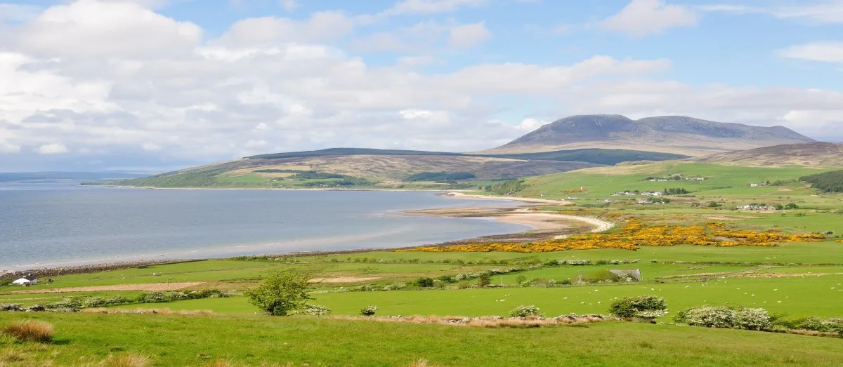 Arran Coastal Way on the Isle of Arran in the Firth of Clyde, Ayrshire, Scotland