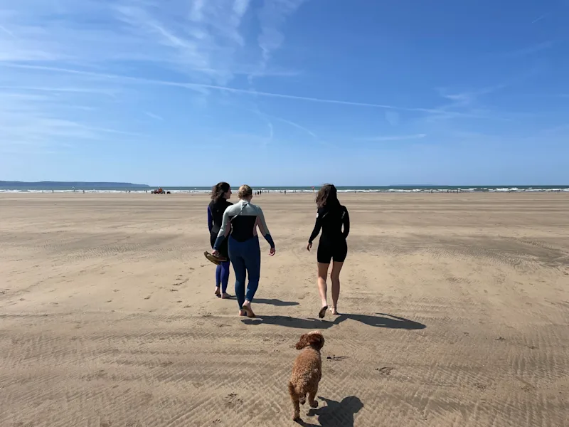 Westward Ho! Beach, North Devon, UK