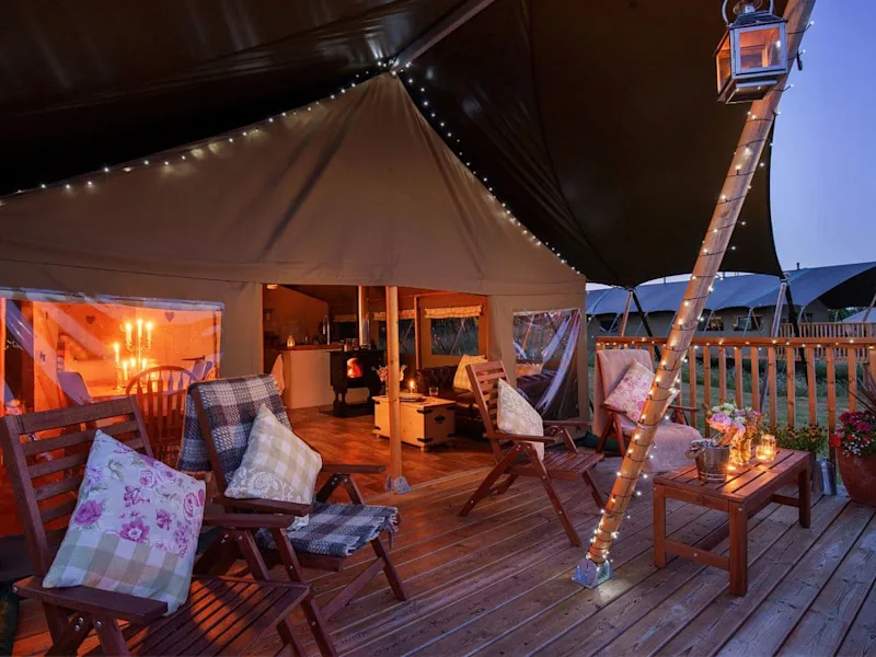 Lower Keats glamping, Devon