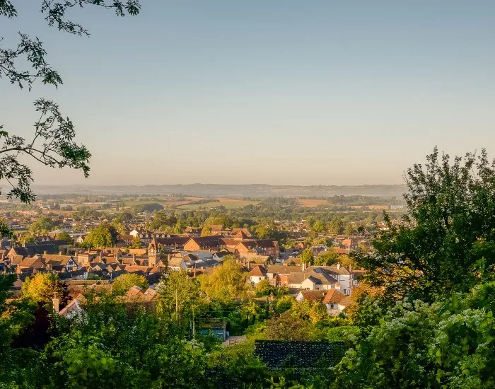 Ledbury in Herefordshire, England