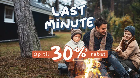 Last Minute tilbud på sommerhuse og ferieboliger