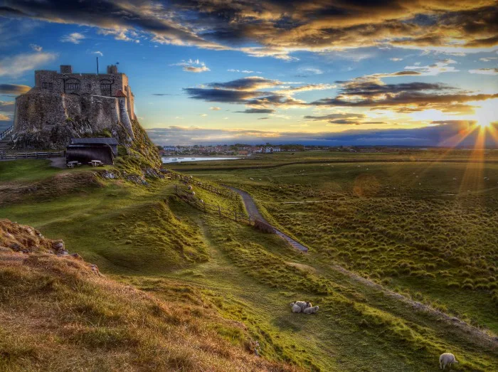 Lindisfarne Castle at Holy Island