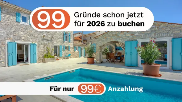 Buchen Sie Ihren Urlaub 2026 frühzeitig – sichern Sie sich Ihr Traumferienhaus