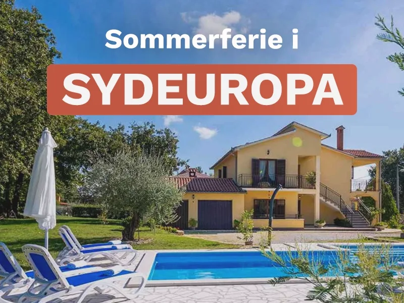 Sommer i Sydeuropa fra 3.000kr.