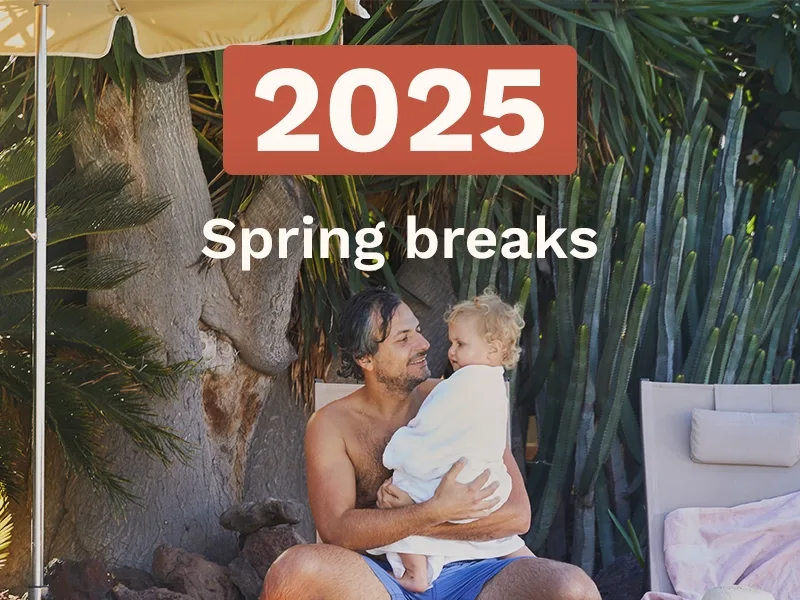 SPRING BREAKS in Southern Europe from €250