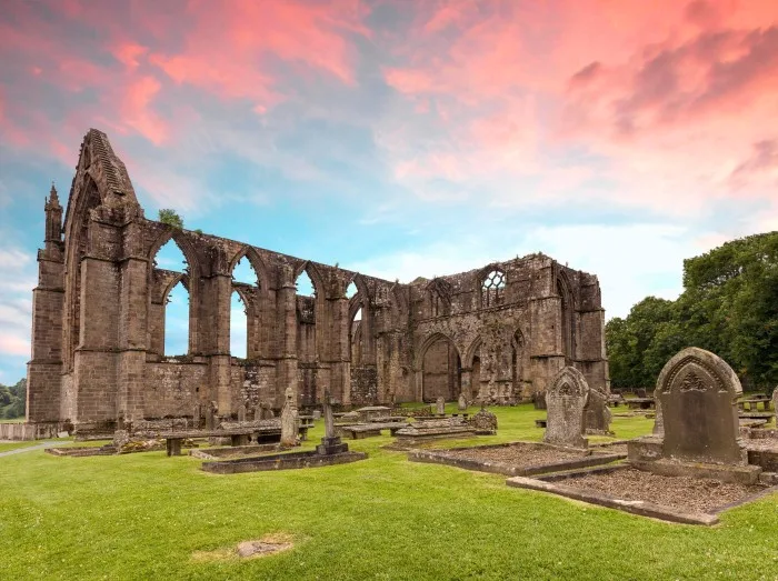 Bolton Abbey sunset