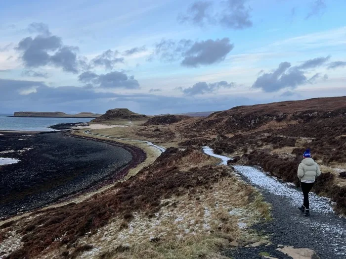 Walking on the Isle of Skye